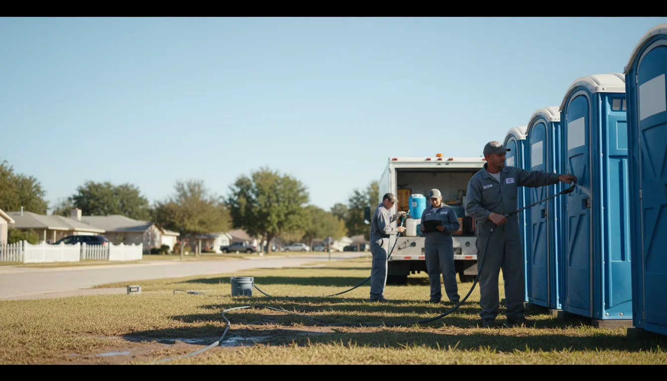 Long-Term Portable Toilet Rental in Higginsport, OH near me